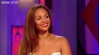 Clips of alesha dixon's laugh, with intro from an interview on
jonathon ross.