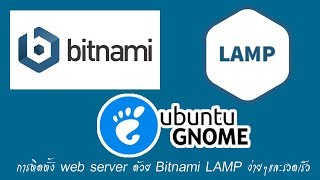 how to install Bitnami LAMP Web Server on Ubuntu text mode fast install and config