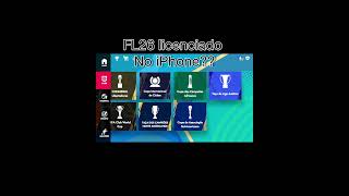 FL26 licenciamento no iPhone agora #fl26 #football #licenciado #gameplay #tutorial