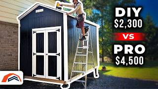 What Does a Shed Really Cost? DIY vs. Hiring a Professional