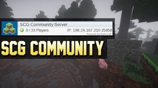 SCG Community Minecraft Server!