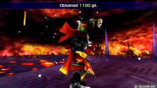 DISSIDIA 012 FINAL FANTASY: 1 second victory with Gilgamesh