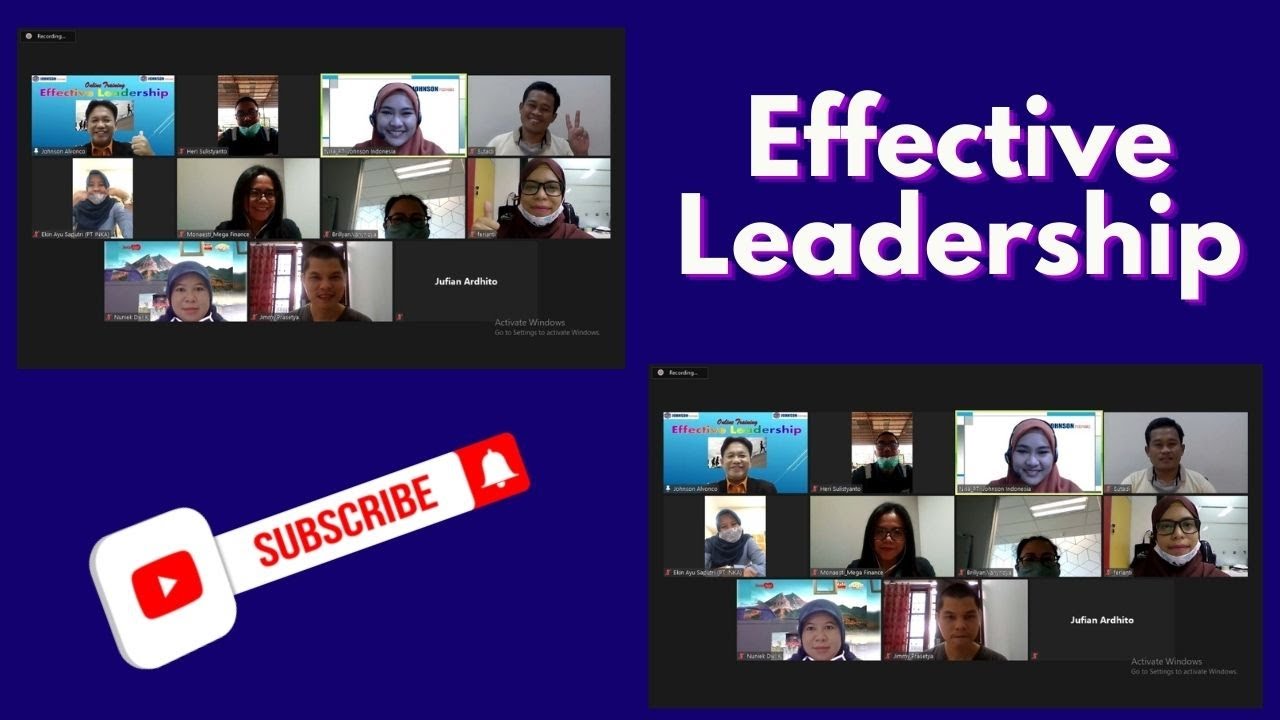Training Effective Leadership - YouTube
