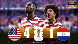 USA vs Paraguay 4-1 | Full Match Highlights | FIFA World Cup 2026