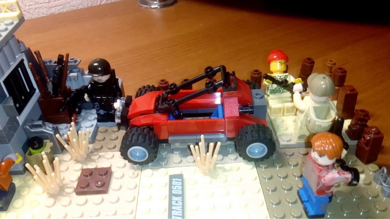 Картинки лего самоделок на тему зомби апокалипсис