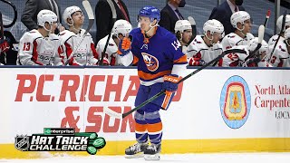 Barzal's hat-trick, 5-point night, power Islanders rout of Capitals