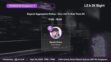 zkLink’s AI-Powered Abstraction Keynote: Beyond Beyond Aggregated Rollups - Devcon 2024