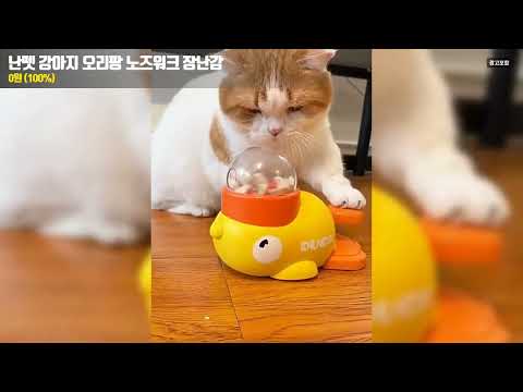 지루함은 이제 그만! 강아지, 고양이들 필수템 오리팡 노즈워크