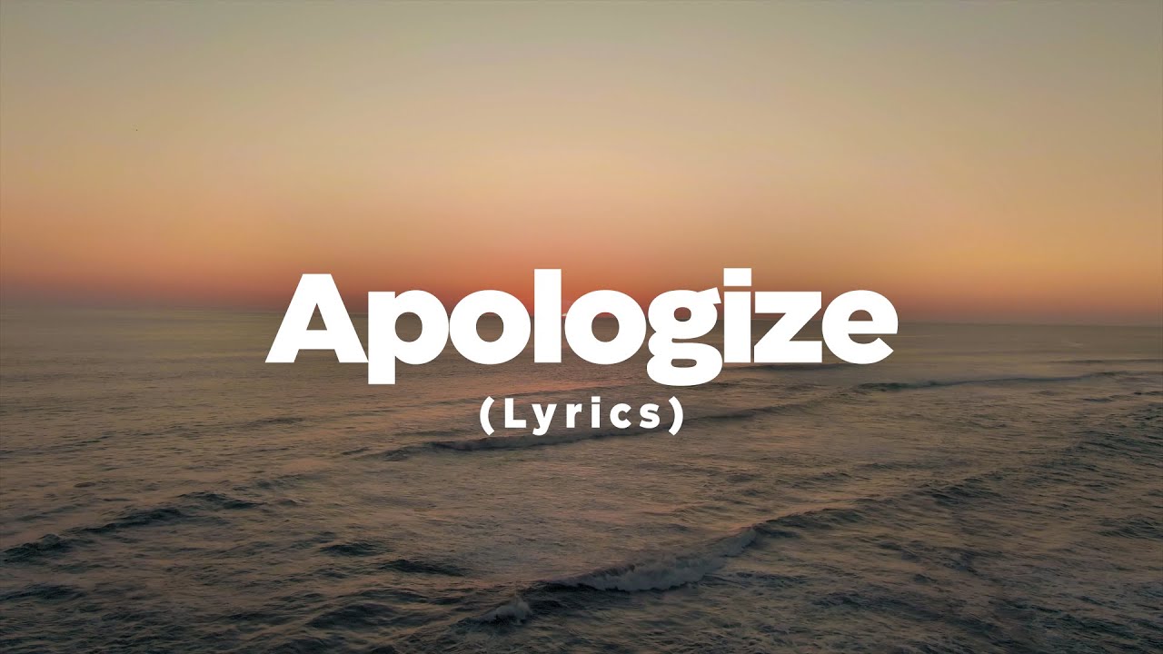 Watch Apologize (Video Lyrics) - Pop Mage Cover on YouTube Watch Apologize (Video Lyrics) - Pop Mage Cover on YouTube