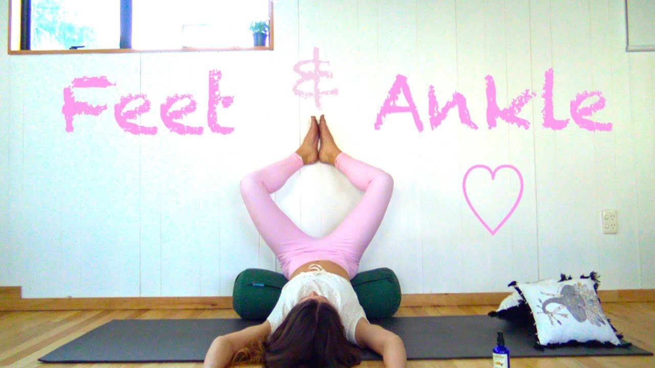 Yoga for Feet and Ankles | Relieve Tired Feet | Yoga with Vicky - YouTube