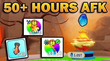 50 plus Hours Hatching AFK in Weapon Fighting Simulator 40+ETERNALS 700+ ties