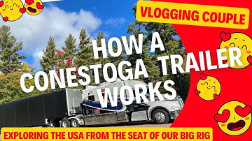 How A Conestoga Trailer Works, Loading A Conestoga, Conestoga Rolling Tarp Kit
