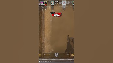 Лучший Ван вей Смок на А паласах на карте Mirage CS2! #кс #csgo #cs #counterstrike #cs2 #shorts #кс2