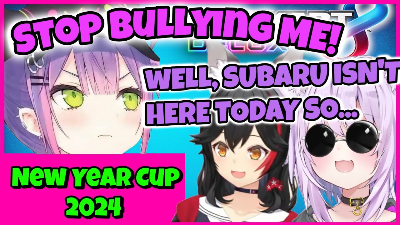 [Hololive] Okayu's New Target, Towa's Huge Concern, and New Year Resolutions- TowaOkaMion Mario Kart