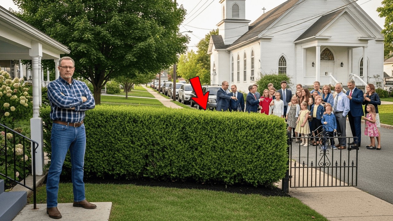 They Marched a Hundred People Across My Lawn – So I Planted a Hedge