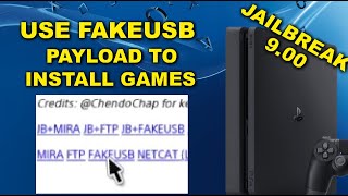 How to use Fakeusb Payload to install Games on PS4 9.00 Jailbreak