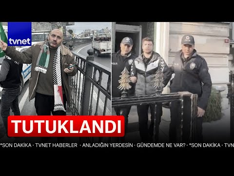 'Kelime-i Tevhid' bayrağı açan kişiyi yumruklayan üniversite öğrencisi tutuklandı