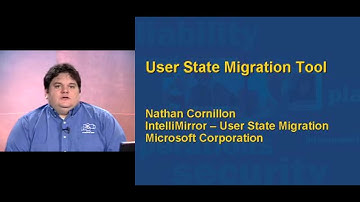 Whistler Design Preview - User State Migration Tool - Nathan Cornillon - 2000/04