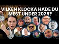 Vilken klocka använde du mest under 2025? här är svaret!