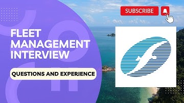 Fleet Management Interview Tips and Question asked | Sponsorship Interview Experience