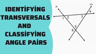 Famous Identifying Transversals and Classifying Angle Pairs / Math Learn Net Worth