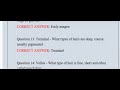 Electrolysis IBEC+Laser STATE BOARD Practice test Q &amp; A