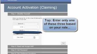How To Claim Your Account - Step By Step