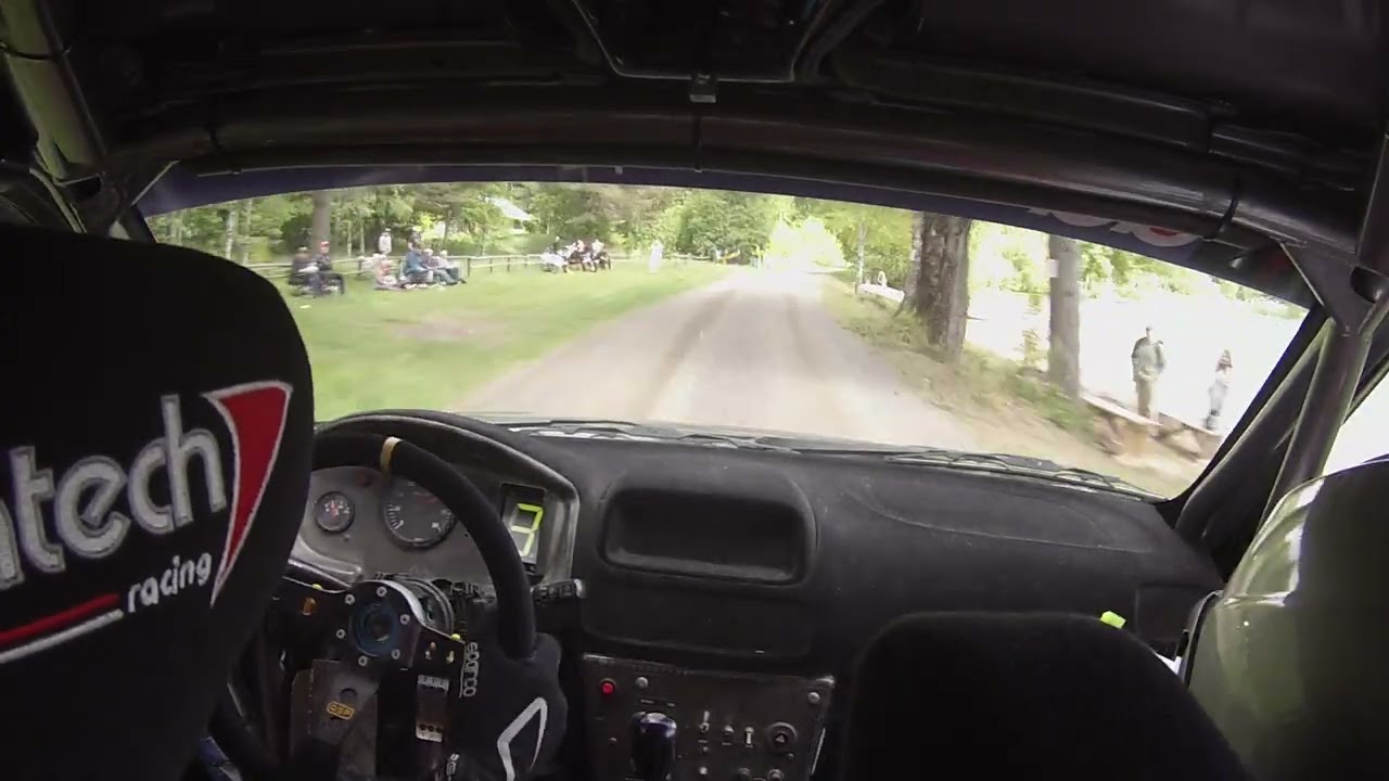 Rally Arvika 2022 ss6 Stefan alenmalm Thea vestli