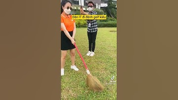 Dân IT đi đánh gofl kiểu! #shorts