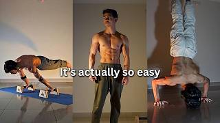 If I started Calisthenics from zero, THIS is what I'd tell myself (exact steps, tips and structure)