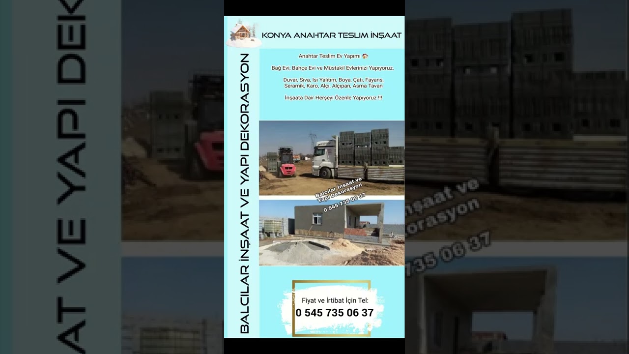 BALCILAR DEKORASYON - TADİLAT TAMİRAT HİZMETLERİ - KONYA