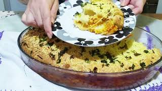 torta de frango com queijo feita no liquidificador