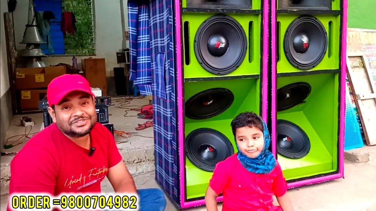 ১২ ইঞ্চি Rcf 3 মিট বানিয়ে দেব সামনে দাঁড়াতে পারবে না 😱😱 New 12 Inch 3 Rcf Mid Box 🙏🙏