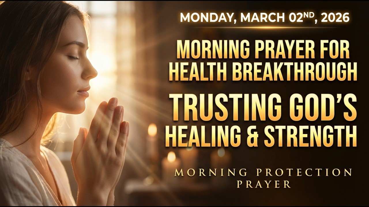 Monday, March 02nd | Morning Prayer for Health Breakthrough – Trusting God’s Healing and Strength