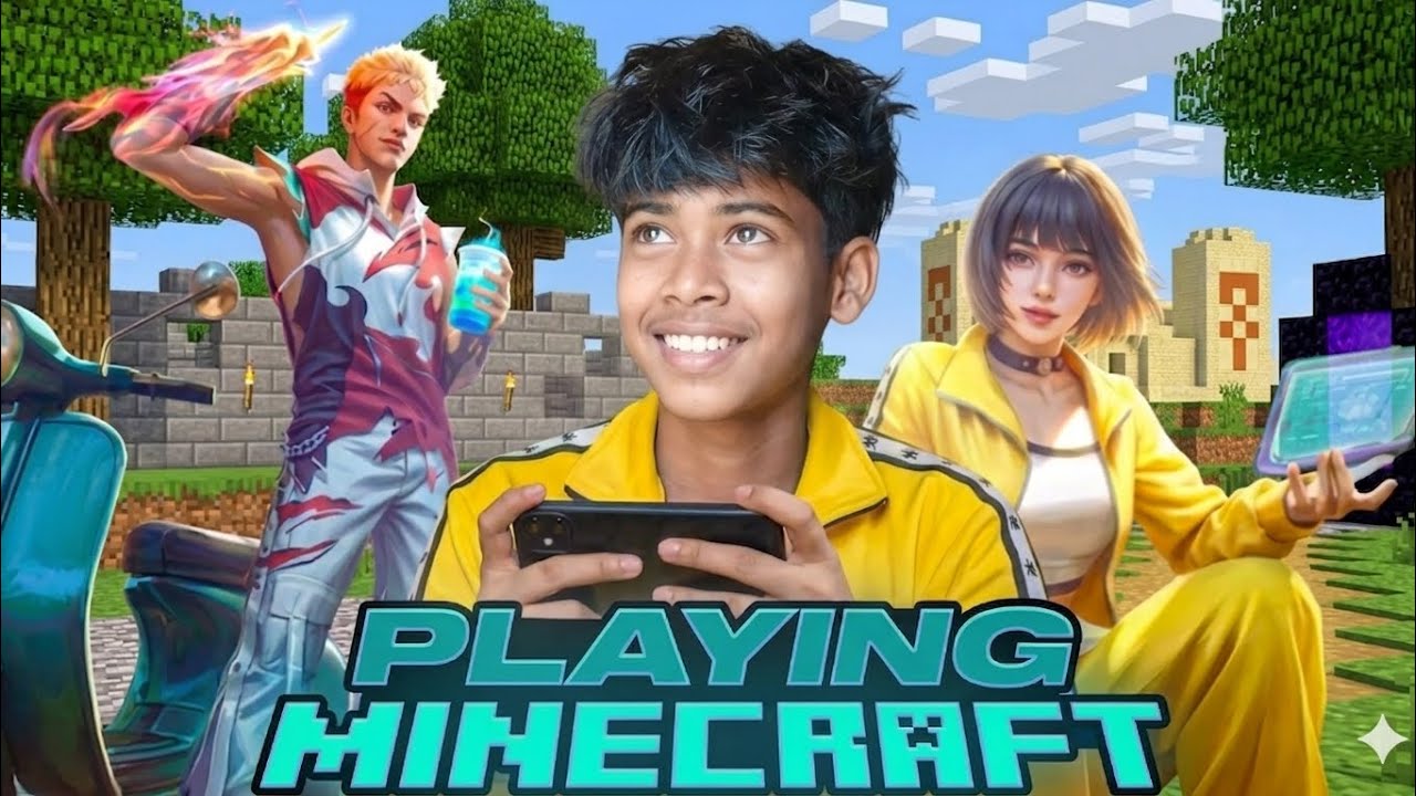 🗣️PLAYING☠️MINECRAFT🔥