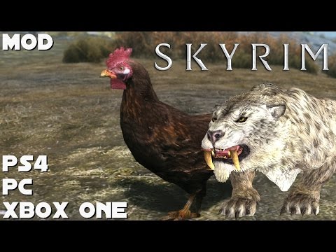 5 MODS COMPAGNONS / FOLLOWERS PS4 XBOX ONE PC - SKYRIM SE