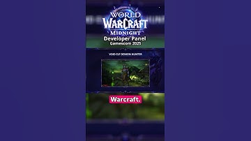 Void Elf Demon Hunters Confirmed in WoW Midnight | Gamescom 2025 Reveal | #worldofwarcraft #shorts