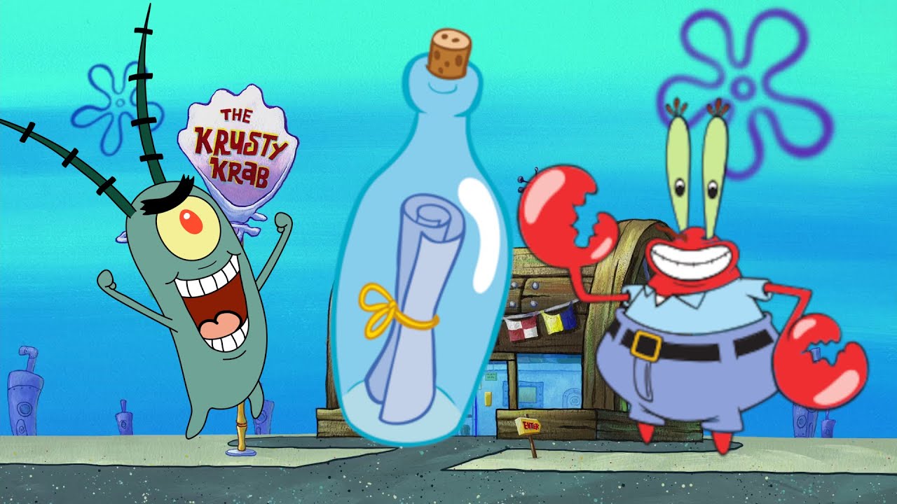 PLANKTON TRIES TO STEAL THE SECRET FORMULA FROM MISTER CRABS YouTube