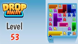 Drop away Level 53 solution Gameplay Walkthrough 