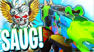 HOW to MAKE the " SAUG " OVERPOWERED on COD BO4.... ( OVERPOWERED SAUG CLASS SETUP )
