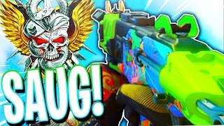 HOW to MAKE the  SAUG  OVERPOWERED on COD BO4.... ( OVERPOWERED SAUG CLASS SETUP )