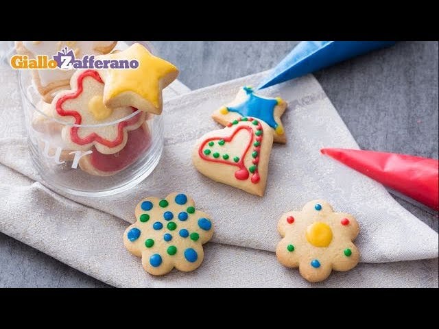 Biscotti Di Natale Ricette Giallo Zafferano.Biscotti Semplici E Veloci Da Decorare Youtube