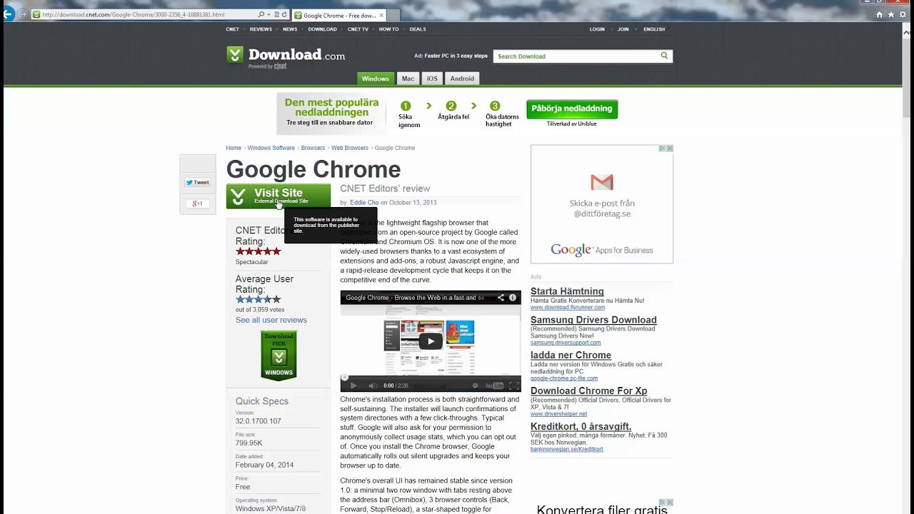 Hur ändrar Man Startsida Chrome