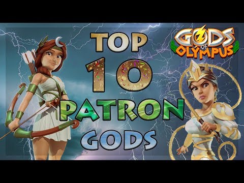 Top 10 Patron Gods 2020 | Gods Of Olympus