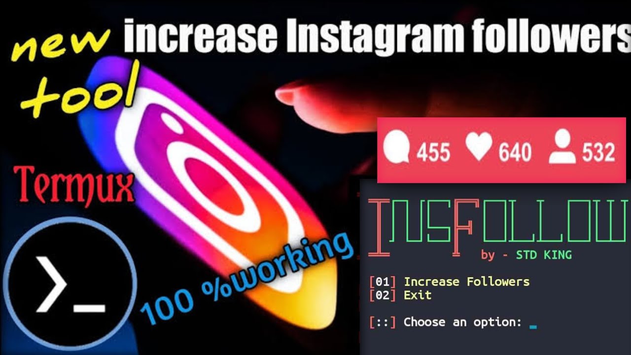 How To Get Instagram Followers Using Termux