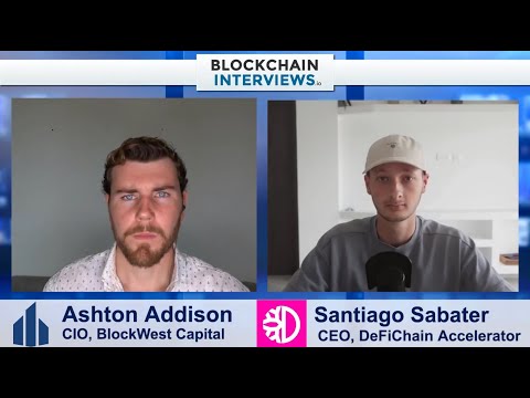 Santiago Sabater, CEO of DeFiChain Accelerator | Blockchain Interviews Episode cover