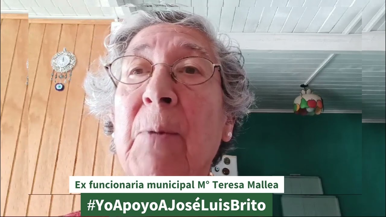 Ex funcionaria municipal M° Teresa Mallea:  