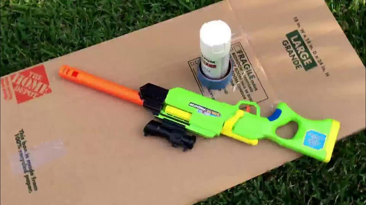SPRAY PAINTING NERF GUN!! YouTube