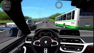 City car Driving- bmw m5 F90 | fast driving