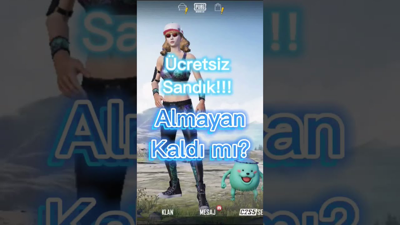 Pubg mobile ücretsiz sandık! 0 UC ✓  Almayan kaldı mı? 